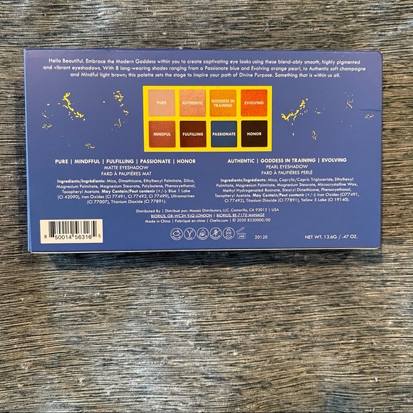 Chelle LimEdition Divine Purpose Eyeshadow Palette - Picture 4 of 4